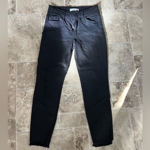 KanCan Black high rise jeans.